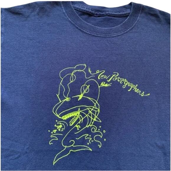 New Pornographers Indie Rock Band, Size Small, Vintage Y2K - Picture 2 of 5